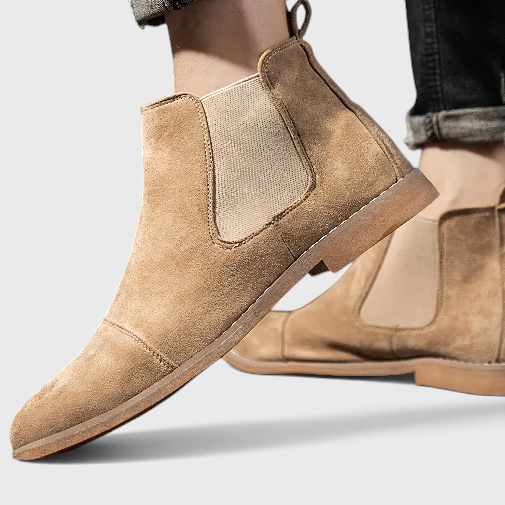 Heren Suède Chelsea Boots - Klassiek Design, Diverse Kleuren