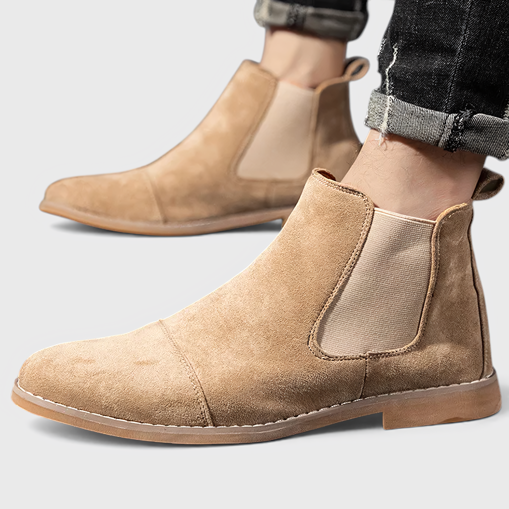 Heren Suède Chelsea Boots - Klassiek Design, Diverse Kleuren
