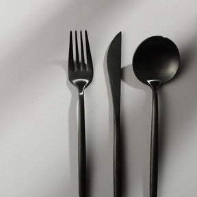 home & garden : Minimalistisch Bestekset Goud - Titanium Luxe Elegant Dineren - Titanium in van Pantino