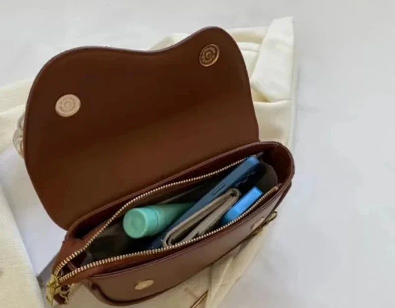 bags : Schoudertas Dames Groen - Brede Riem Zadeltas Ontwerp - PU-Leer in van Pantino