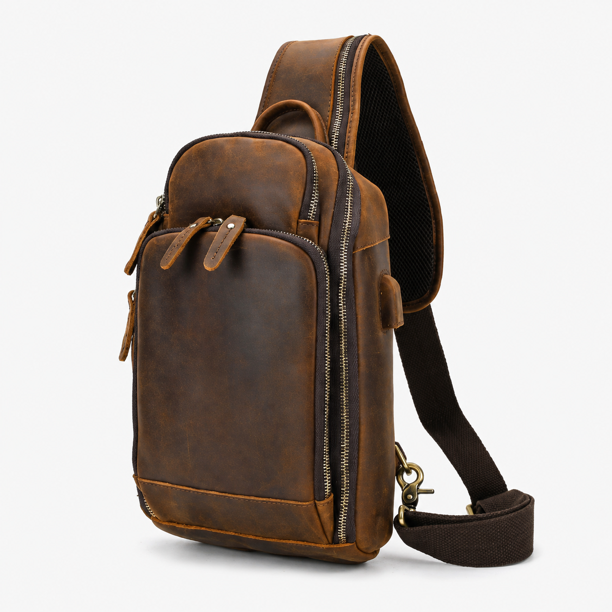 bags : Modern en Functioneel Heren Leder in van Pantino