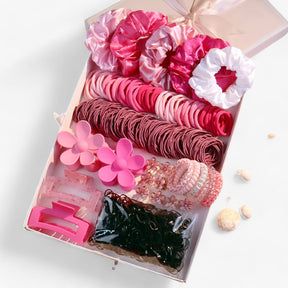 Hair Accessory Set : Modieuze Roze Haaraccessoire Set in van Pantino