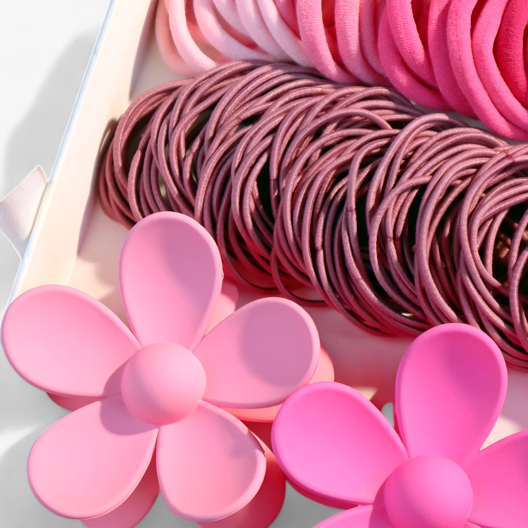 Hair Accessory Set : Modieuze Roze Haaraccessoire Set in van Pantino