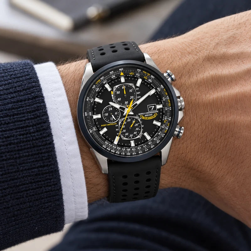 Watches : Heren Chronograaf Horloge MultiSteel 42mm, Zilverkleurig Staal met Elegante Blauwe Wijzerplaat in van Pantinoshop
