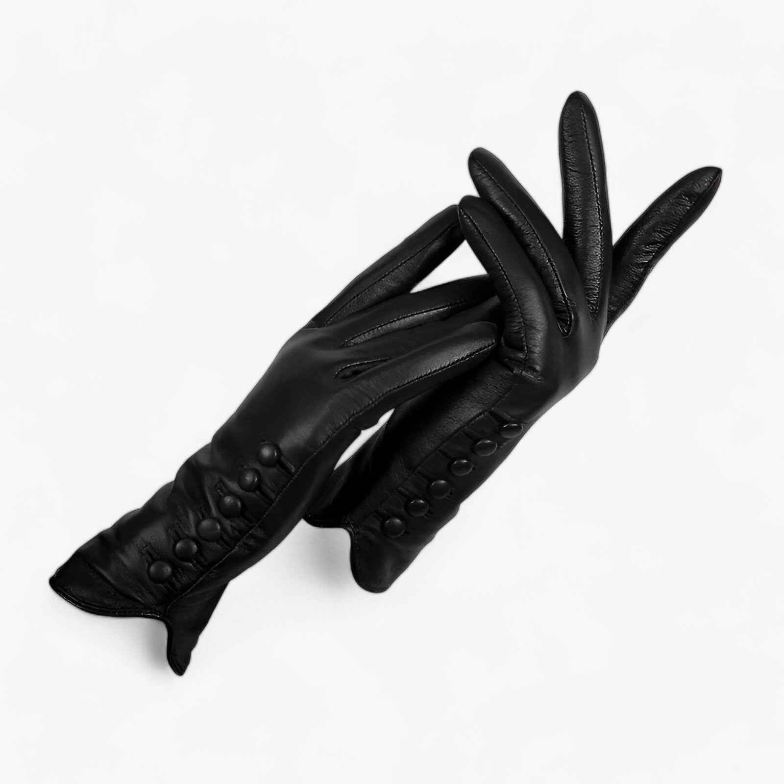 Gloves : Leren Handschoenen van Hoogwaardig Leer voor de Koudste Dagen - Rood in van Pantino