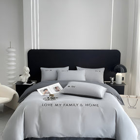 home & garden : Beddengoed Set Roze-Grijs - Ultrazacht Comfortabel Slaap - Microvezel in van Pantino