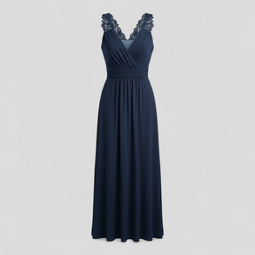 Dress : Maxi Jurk Dames Rood - Elegante Lange Zomer in van Pantino