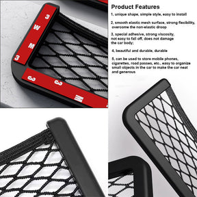 Car Organizer Net : Auto Organizer Net Deluxe - Opbergruimte Achterbank - Nylon in van Pantino