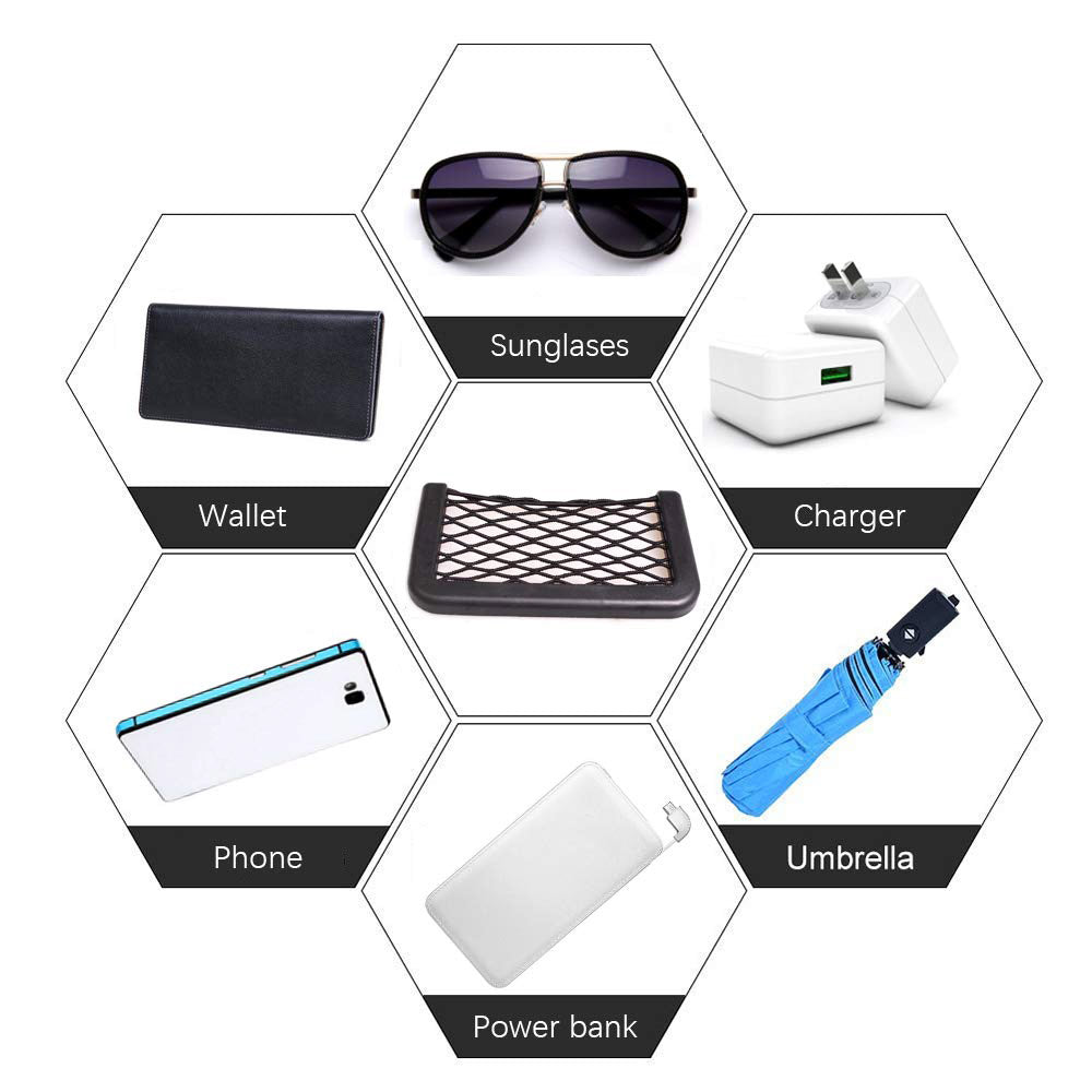 Car Organizer Net : Auto Organizer Net Deluxe - Opbergruimte Achterbank - Nylon in van Pantino