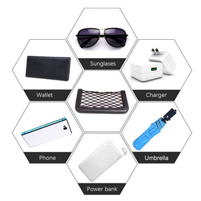 Car Organizer Net : Auto Organizer Net Deluxe - Opbergruimte Achterbank - Nylon in van Pantino