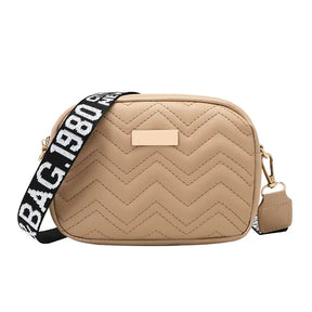 bags : Crossbody Tas Dames Bruin - Premium Leer Kwaliteit - PU-Leer in Beige van Pantino