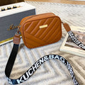 Crossbody Tas Dames Bruin - Premium Leer Kwaliteit - PU-Leer