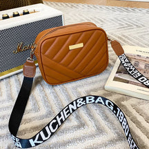 bags : Crossbody Tas Dames Bruin - Premium Leer Kwaliteit - PU-Leer in Bruin van Pantino