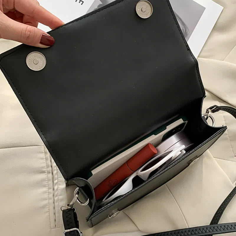 bags : Crossbody Tas Dames - Zachte Textuur PU-Leer Veelzijdig - PU-Leer in van Pantino