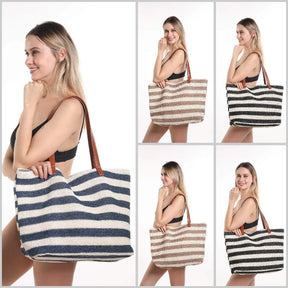 bags : Strandtas met Grote Capaciteit Dames - Zwart in van Pantino