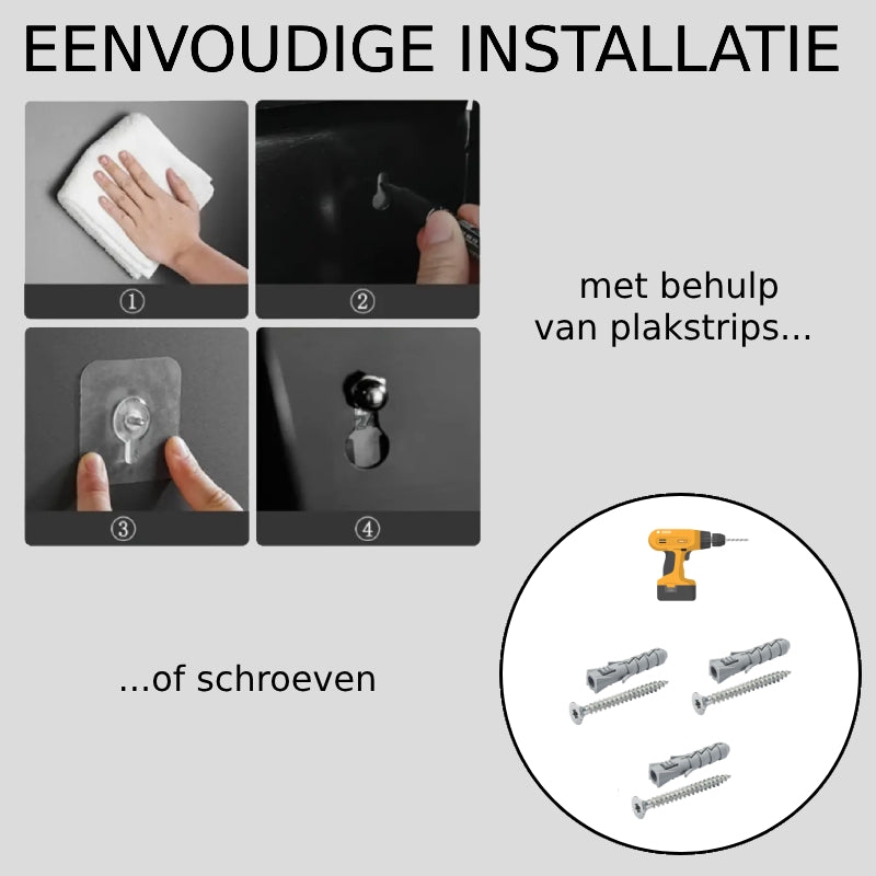 home & garden : Toiletrolhouder Zwart - Elegant Functioneel Badkamer - RVS in van Pantino