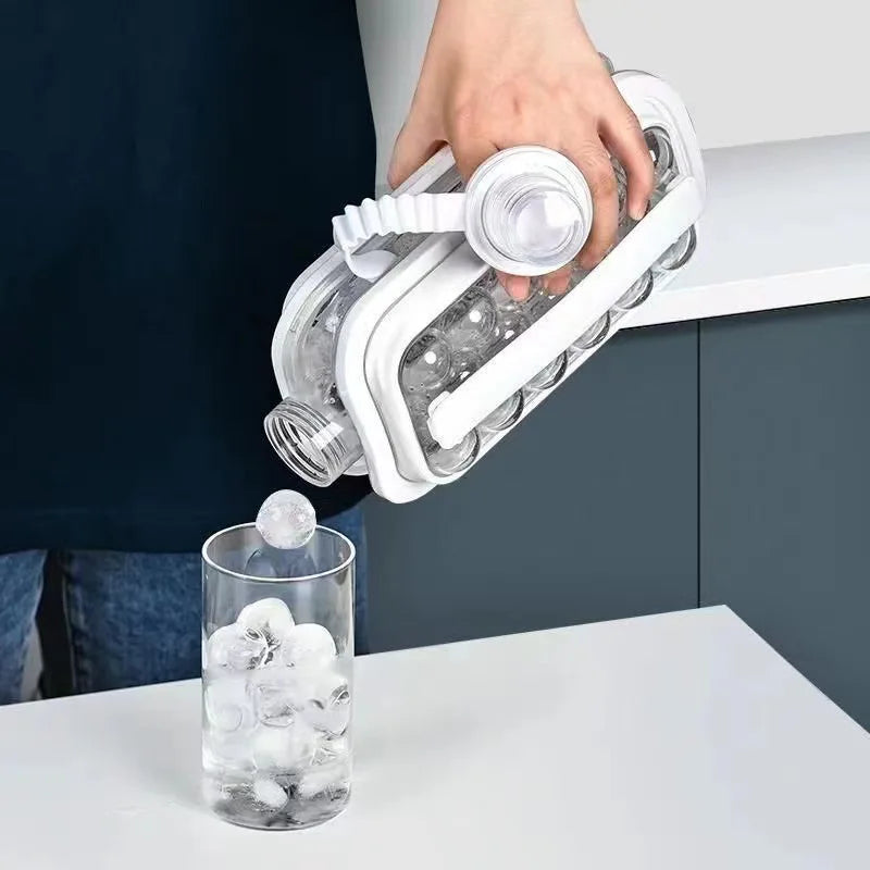 home & garden : Opvouwbare IJsblokjesvorm 2-in-1 - Hockey Vorm Herbruikbaar - Siliconen in van Pantino