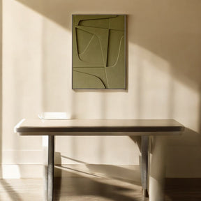 home & garden : Abstracte Kunst Decoratie Wit - Moderne Sculptuur Woonkamer - Hars in van Pantino