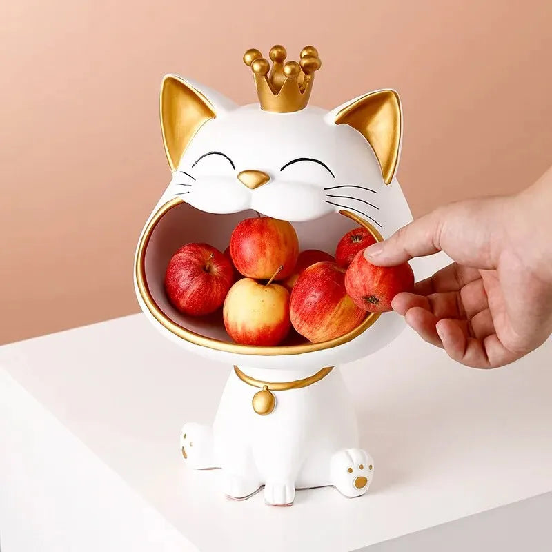 home & garden : Gelukskat Decoratie - Japanse Feng Shui Winkende Kat - Keramiek in van Pantino
