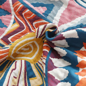home & garden : Boho Deken Zacht – Gehaakte Look Sprei & Plaid voor Bank en Bed in van Pantino