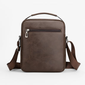 bags : Schoudertas Bruin - Luxe Leren voor Stijl en Functionaliteit in van Pantino