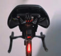 LED Fietsachterlicht voor heren, rood - BrightBike Pro met heldere verlichting