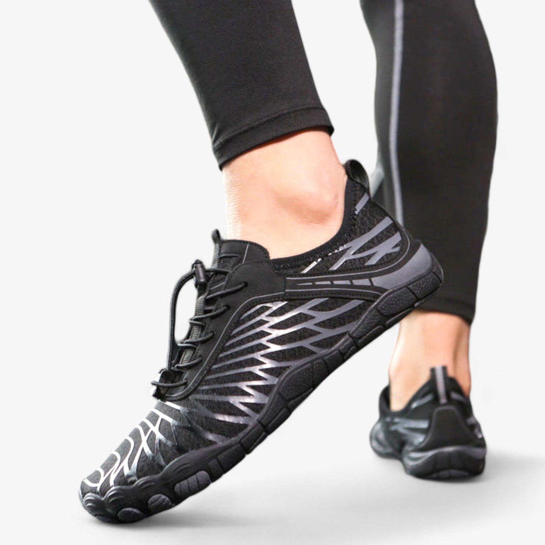 Shoes : Schoenen Zwart - HealthyFeet - Halkvrije Barfodsschoenen in van Pantino