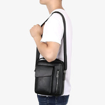 bags : Schoudertas Bruin - Luxe Leren voor Stijl en Functionaliteit in Zwart van Pantino