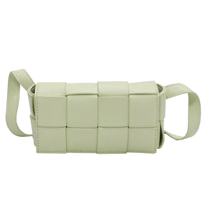 bags : Clutch Wit - ChicClutch - In Eenvoud in Lichtgroen van Pantino