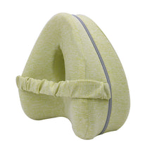 home & garden : Ergonomisch Beenkussen Grijs - Comfort Haven Kniepijn - Memory Foam in Geel van Pantino
