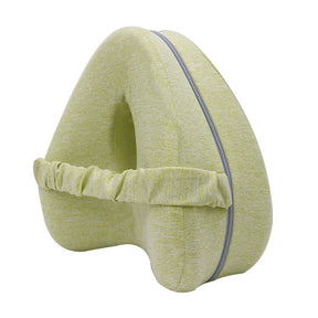 home & garden : Ergonomisch Beenkussen Grijs - Comfort Haven Kniepijn - Memory Foam in Geel van Pantino