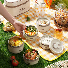 home & garden : MealBox - (gratis Bestekset + Draagtas T.w.v. € 19.95) - Wit in van Pantino