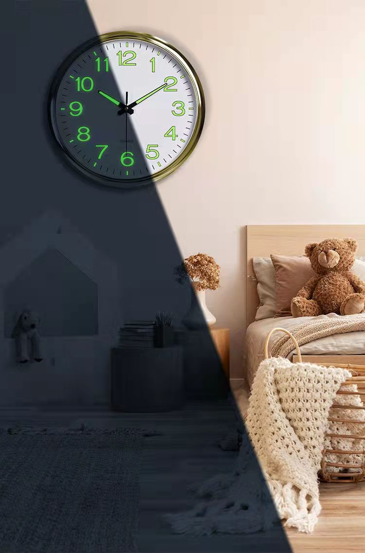 home & garden : 30 Cm Stille Tijdmeter - Voegt Glans en Stille Elegantie Toe aan je Ruimte Stijl 1 Elegant in van Pantino