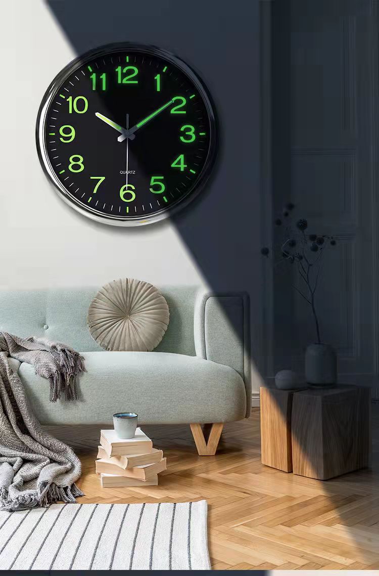 home & garden : 30 Cm Stille Tijdmeter - Voegt Glans en Stille Elegantie Toe aan je Ruimte Stijl 1 Elegant in van Pantino