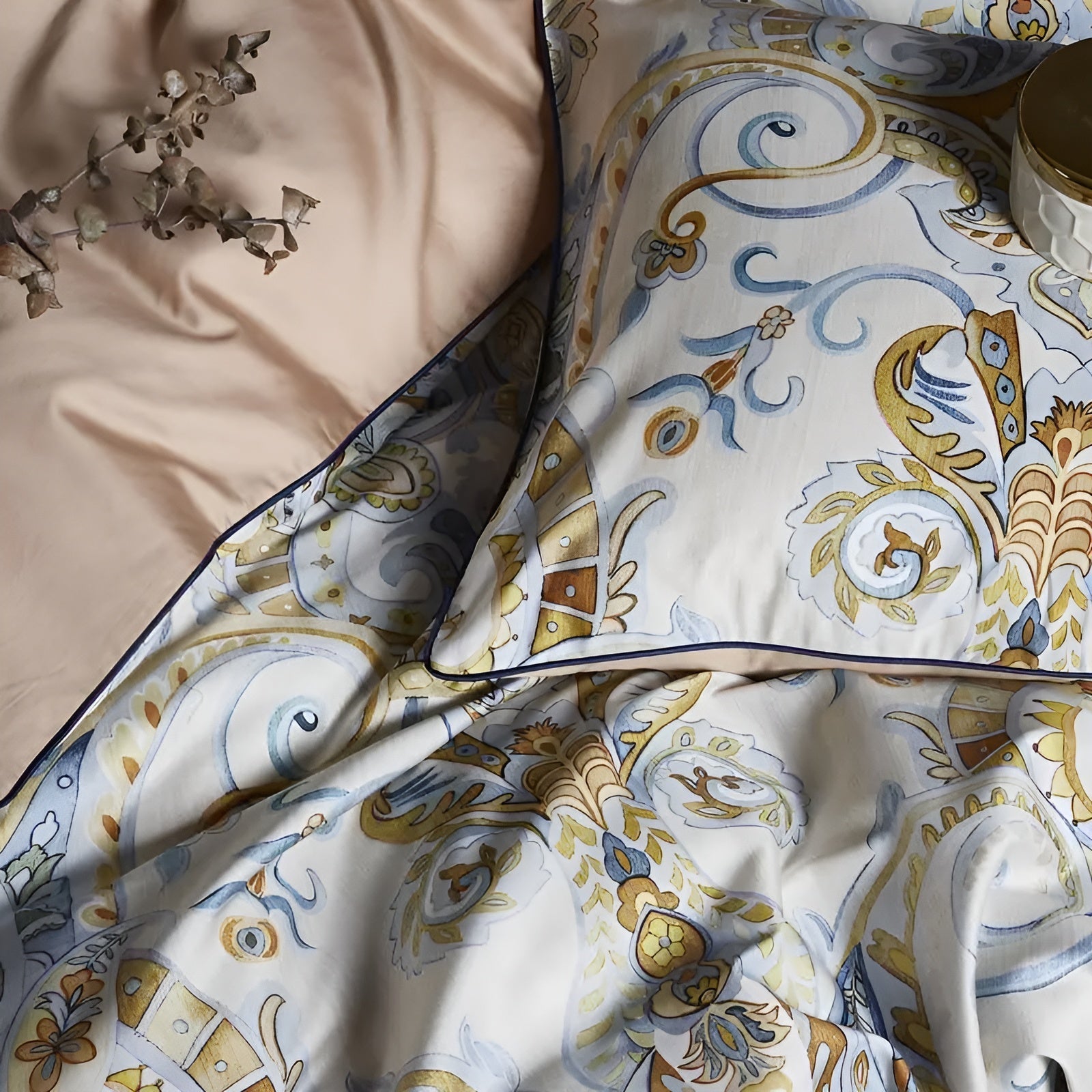 home & garden : Luxueus Katoenen Beddengoed - Flamingo Patroon Zacht Slapen - 100% Katoen in van Pantino