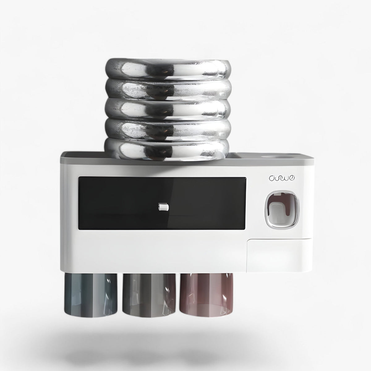 home & garden : Automatische Dispenser - Wandmontage met Opbergvak - Zwart in van Pantino