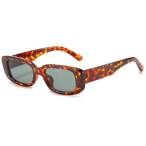 Sunglasses : Sunglasses UV400 C3Black-Yellow in C8Leopard-Green van Pantino