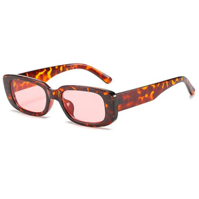Sunglasses : Sunglasses UV400 C3Black-Yellow in C9Leopard-Pink van Pantino