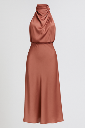 Dress : Jurk Dames Mintgroen - Elegante Damesjurk - Lichtgewicht, Stijlvol en Perfect voor Elke Gelegenheid in Zalm van Pantino