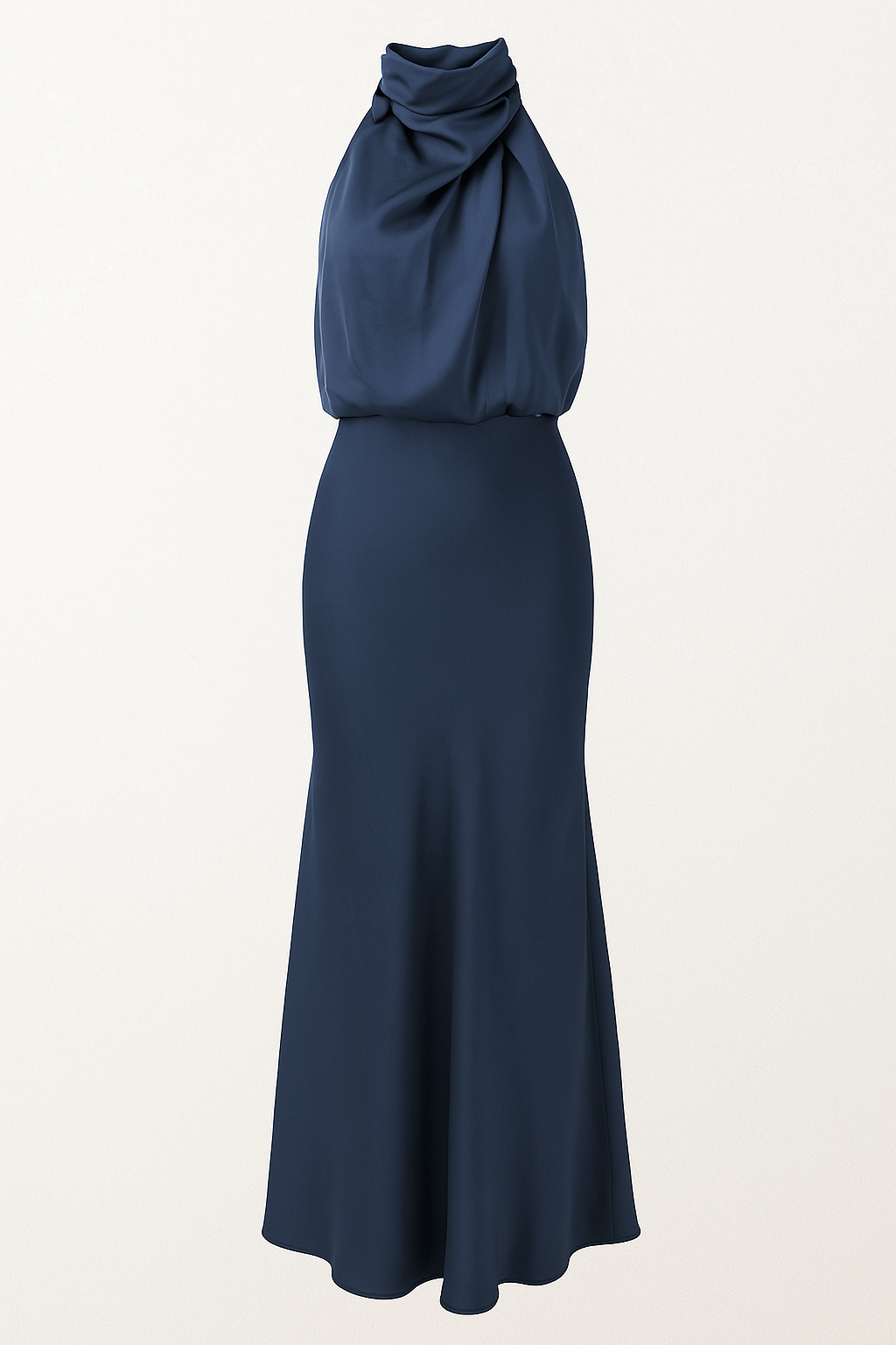 Dress : Jurk Dames Mintgroen - Elegante Damesjurk - Lichtgewicht, Stijlvol en Perfect voor Elke Gelegenheid in marineblauw van Pantino