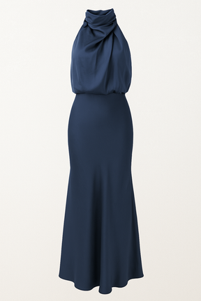 Dress : Jurk Dames Mintgroen - Elegante Damesjurk - Lichtgewicht, Stijlvol en Perfect voor Elke Gelegenheid in marineblauw van Pantino