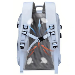 bags : Rugzak Blauw - WanderLux - Handbagage in van Pantino
