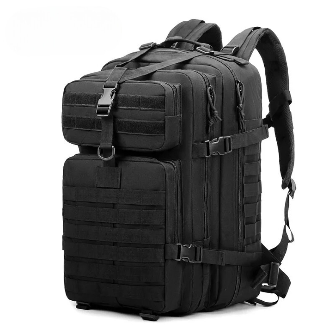 outdoor equipment : TrailMaster Tactical Rugzak - Waterdicht - Bruin in Zwart van Pantino
