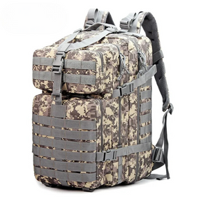 outdoor equipment : TrailMaster Tactical Rugzak - Waterdicht - Bruin in Wit van Pantino