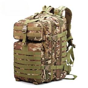 outdoor equipment : TrailMaster Tactical Rugzak - Waterdicht - Bruin in Khaki-Groen van Pantino