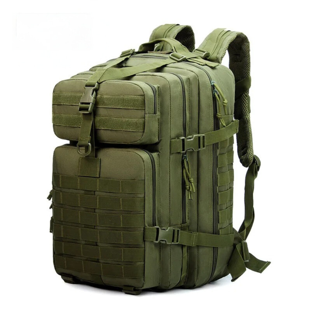 outdoor equipment : TrailMaster Tactical Rugzak - Waterdicht - Bruin in Groen van Pantino