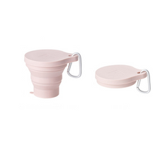 outdoor equipment : Opvouwbare Cup - Perfect voor op Reis - Groen in Roze van Pantino