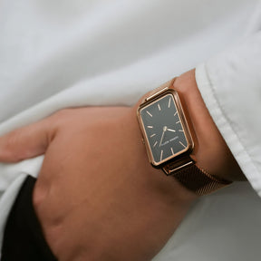 watches : Rechthoekige Klok - Tijdloos Ontwerp in van Pantino