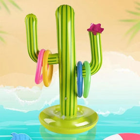 outdoor equipment : Opblaasbare Cactus Pool Speelset Groen - BBQ Feest Zomer - PVC in van Pantino