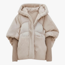 Dames Bovenkleding : Dames Warme Winterjas voor Stijl en Comfort - Bruin in Abrikoos van Pantino